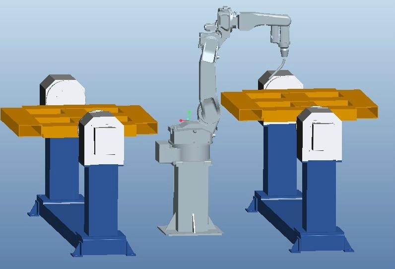 二工位焊接机器人